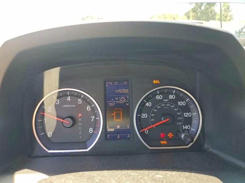 2011 Honda Cr-v VIN JHLRE4H78BC029638 COPART salvage auction — FRONT END, Or - Salvage Title Certificate, sold $1,750 on 2026-07-06 (photo 9)