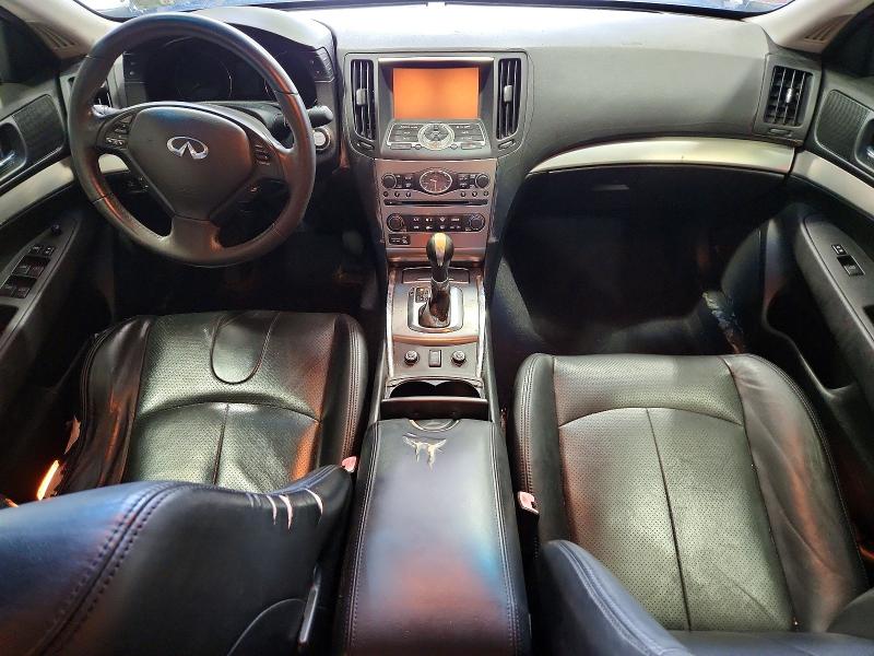 2012 Infiniti VIN JN1DV6AR2CM860291 COPART salvage auction — FRONT END, Mt - Certificate Of Title, sold $450 on 2026-07-24 (photo 8)