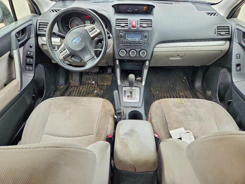2015 Subaru Forester VIN JF2SJABC5FH580053 COPART salvage auction — FRONT END, Pa - Cert Of Salv-R=Reconstructed, sold $650 on 2026-07-09 (photo 8)