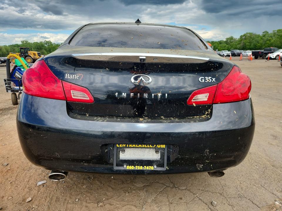 2008 Infiniti G35 VIN JNKBV61F18M273578 COPART salvage auction — SIDE, CT - CERT OF TITLE-SALVAGE, sold $500 on 2026-07-31 (photo 6)