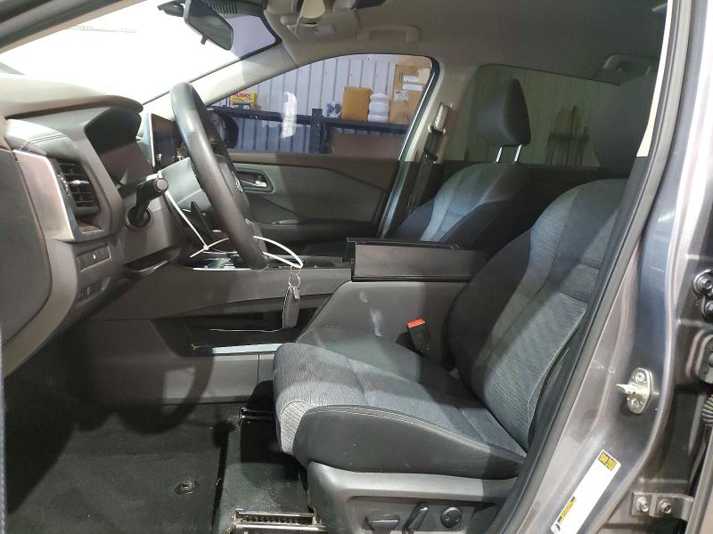 2023 Nissan Rogue VIN JN8BT3BA6PW419716 COPART salvage auction — FRONT END, TX - SALVAGE VEHICLE TITLE, sold $35 on 2026-07-27 (photo 7)