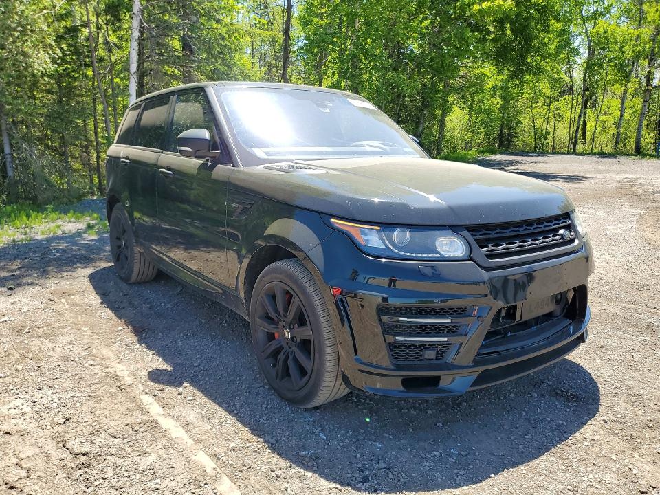 2016 Land rover RANGE ROVER VIN SALWR2EF5GA587415 COPART salvage auction — FRONT END, On - Permit No Brand - Unfit, sold $8,800 on 2026-07-02 (photo 4)