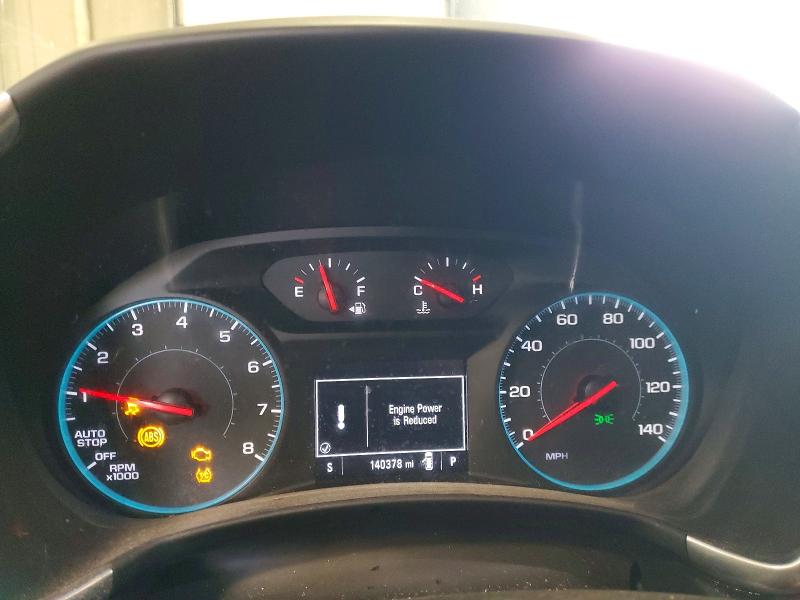 2018 Chevrolet Equinox VIN 2GNAXJEV3J6327082 COPART salvage auction — FRONT END, Mn - Cert Of Title-Salvage, sold $2,100 on 2026-07-09 (photo 9)