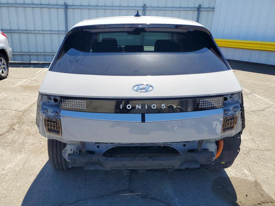 2024 Hyundai Ioniq 5 VIN KM8KN4DE1RU302597 COPART salvage auction — REAR END, Ca - Salvage Certificate, sold $8,100 on 2026-07-06 (photo 6)