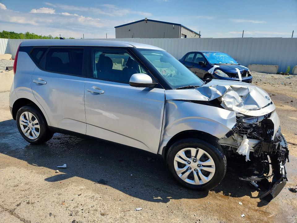 2020 Kia Soul VIN KNDJ23AU0L7075889 COPART salvage auction — FRONT END, Ky - Cert Of Title-Salvage, sold $2,250 on 2026-07-09 (photo 4)