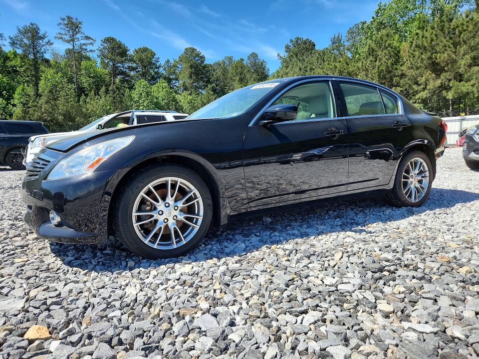 2012 Infiniti G VIN JN1CV6AR4CM972926 COPART salvage auction — REAR END, Ga - Cert Of Title-Salvage, sold $4,050 on 2026-07-28 (photo 1)