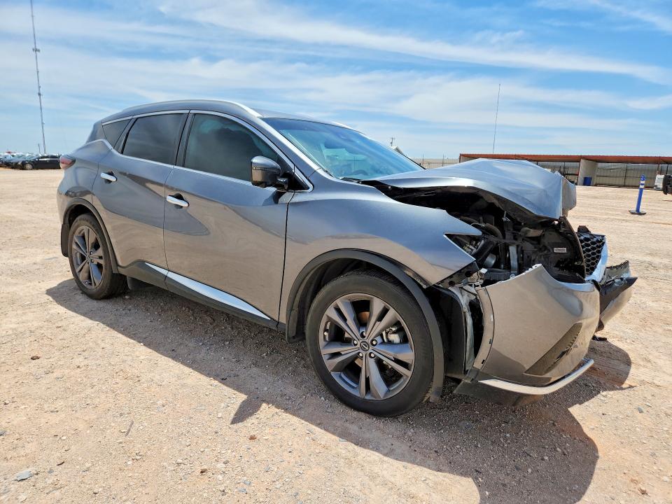 2024 Nissan Murano VIN 5N1AZ2DJ1RC112449 COPART salvage auction — FRONT END, Tx - Salvage Vehicle Title, sold $4,150 on 2026-07-29 (photo 4)