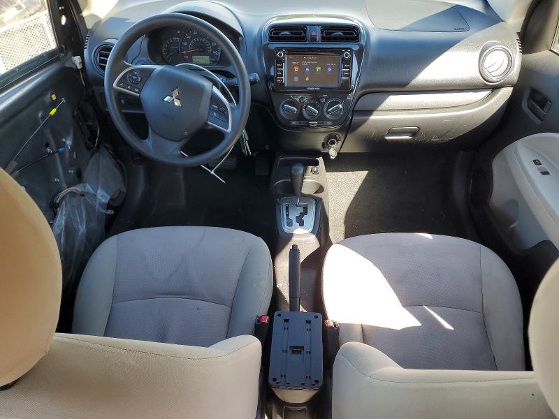 2019 Mitsubishi Mirage VIN ML32F3FJ3KHF09714 COPART salvage auction — FRONT END, Md - Cert Of Salvage < 75% Damage, sold $1,950 on 2026-07-28 (photo 8)