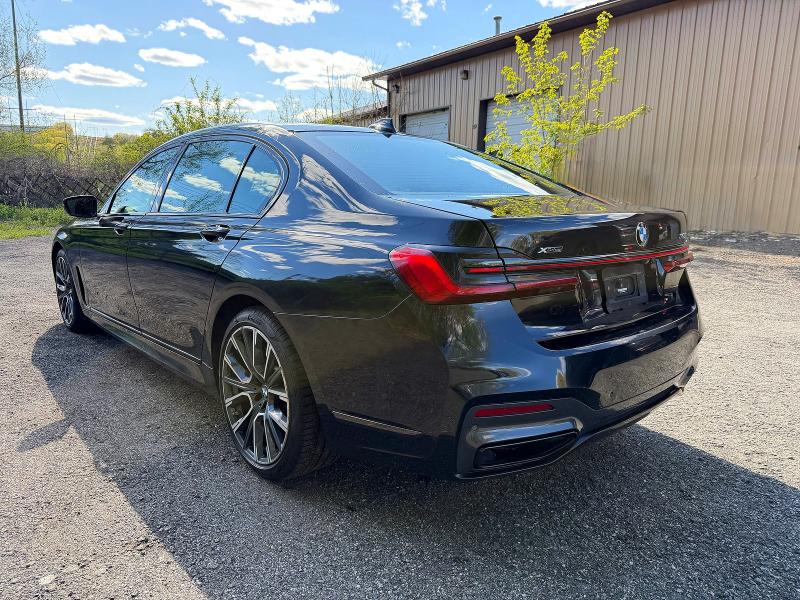 2022 BMW 7 series VIN WBA7T4C03NCK23662 COPART salvage auction — Normal Wear, VA - CERTIFICATE OF TITLE (P), sold $24,400 on 2026-05-29 (photo 4)