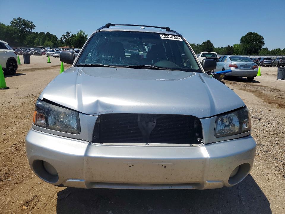 2003 Subaru Forester VIN JF1SG65633H734163 COPART salvage auction — FRONT END, MS - CERT OF TITLE-SALVAGED, sold $250 on 2026-07-10 (photo 5)