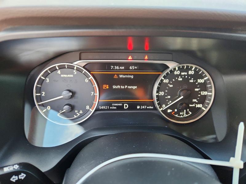 2023 Nissan Rogue VIN JN8BT3BA2PW423018 COPART salvage auction — HAIL, KS - CERT OF TITLE-SALVAGE, sold $1,000 on 2026-07-29 (photo 9)