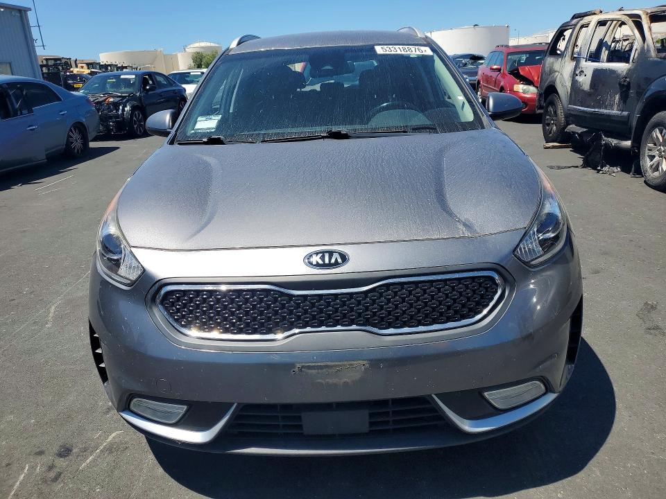 2018 Kia Niro VIN KNDCB3LC4J5200821 COPART salvage auction — REAR END, Ca - Salvage Certificate, sold $275 on 2026-07-22 (photo 5)