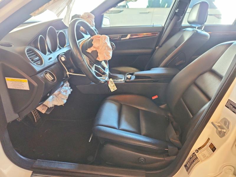 2014 Mercedes-benz C class VIN WDDGF4HB9EG234197 COPART salvage auction — FRONT END, Ca - Salvage Certificate, sold $650 on 2026-07-09 (photo 7)