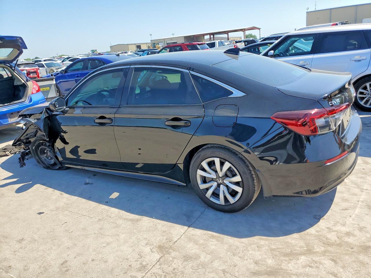 2026 Honda Civic VIN 2HGFE2F24TH576269 COPART salvage auction — Front End, TX - SALVAGE VEHICLE TITLE, sold $7,000 on 2026-07-09 (photo 2)