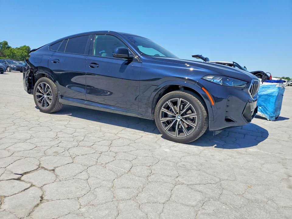 2026 BMW X6 VIN 5UX33EX07T9026987 COPART salvage auction — REAR END, TN - SALVAGE CERTIFICATE, sold $43,250 on 2026-09-30 (photo 4)