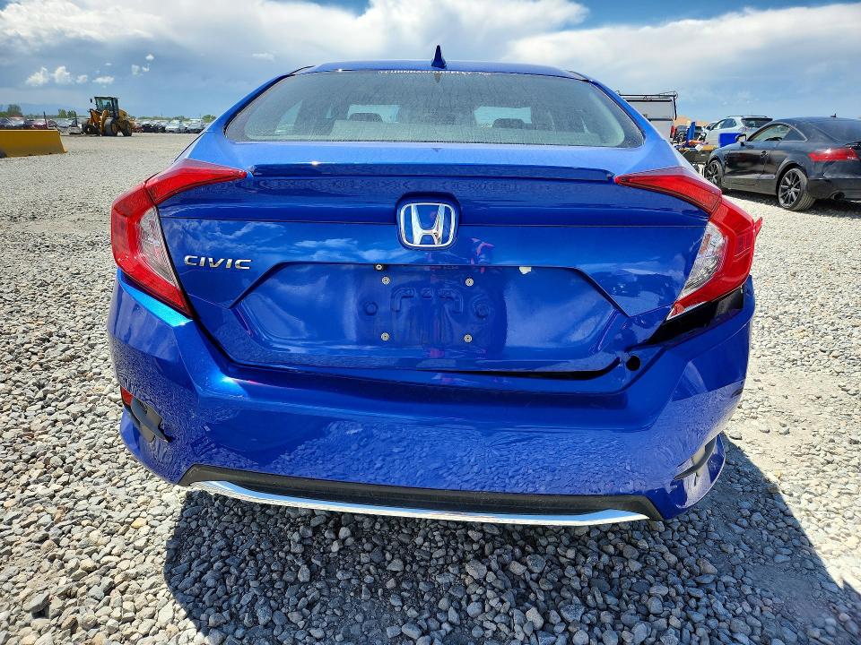2021 Honda Civic VIN 19XFC1F30ME001655 COPART salvage auction — SIDE, Co - Public - Salvage Title, sold $6,600 on 2026-07-09 (photo 6)