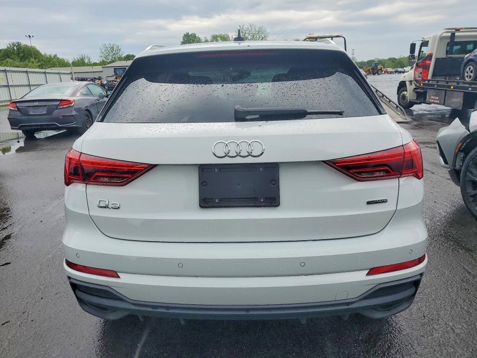 2023 Audi Q3 VIN WA1EECF36P1089677 COPART salvage auction — FRONT END, Nj - Cert Of Title-Salvage, sold $6,300 on 2026-07-14 (photo 6)