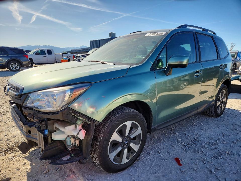 2017 Subaru Forester VIN JF2SJABC5HH812685 COPART salvage auction — FRONT END, Ut - Salvage Certificate, sold $2,100 on 2026-07-24 (photo 1)