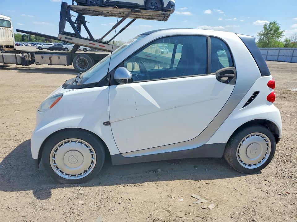 2012 Smart Fortwo VIN WMEEJ3BA1CK574384 COPART salvage auction — MECHANICAL, On - Permit No Brand - Unfit, sold $375 on 2026-07-09 (photo 1)
