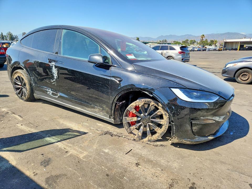 2025 Tesla VIN 7SAXCBE67SF468104 COPART salvage auction — FRONT END, Ca - Salvage Certificate, sold $37,250 on 2026-07-27 (photo 4)