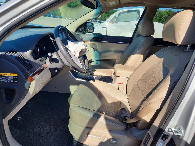 2010 Hyundai Veracruz VIN KM8NU4CC6AU131804 COPART salvage auction — FRONT END, Ar - Cert Of Title-Salvage, sold $1,450 on 2026-07-08 (photo 7)