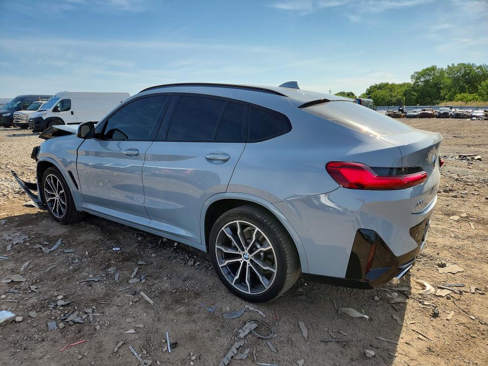 2022 BMW X4 VIN 5UX33DT06N9M06616 COPART salvage auction — FRONT END, Wv - Salvage Certificate, sold $7,500 on 2026-07-22 (photo 2)