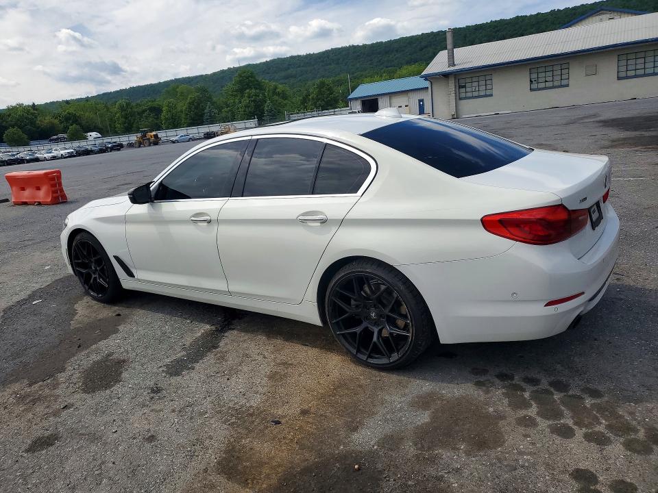 2017 BMW 5er VIN WBAJA7C33HG905574 COPART salvage auction — REAR END, Pa - Certificate Of Salvage, sold $8,600 on 2026-07-07 (photo 2)
