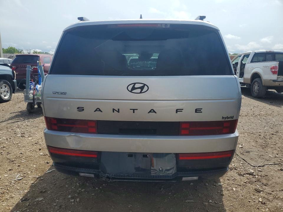 2025 Hyundai Santa fe VIN 5NMP54G10SH037106 COPART salvage auction — FRONT END, Mo - Salvage Certificate Of Title, sold $13,200 on 2026-07-30 (photo 6)