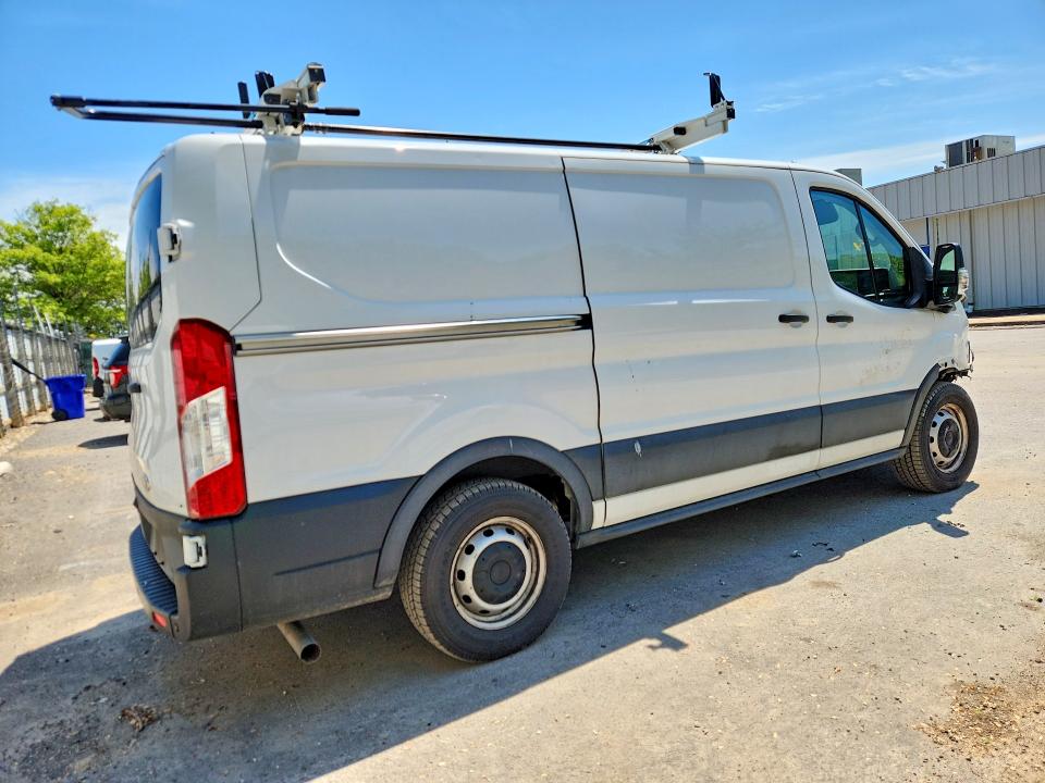 2023 Ford Transit VIN 1FTYE1Y87PKA14285 COPART salvage auction — FRONT END, Va - Cert Of Title - Salvage, sold $13,800 on 2026-07-09 (photo 3)