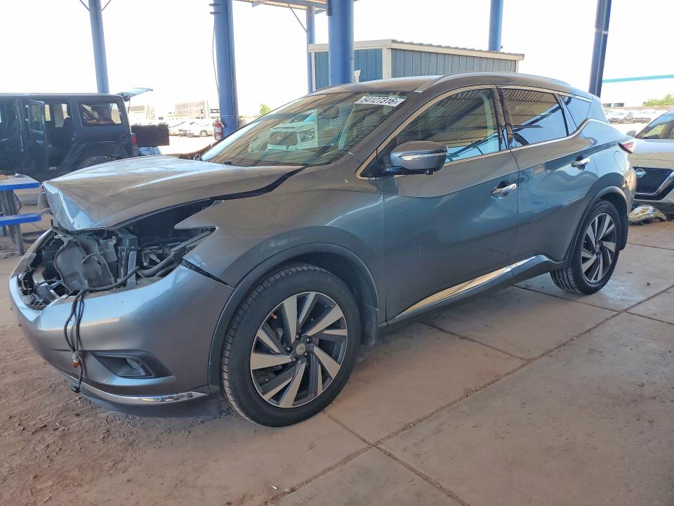 2015 Nissan VIN 5N1AZ2MH0FN256961 COPART salvage auction — FRONT END, Az - Cert Of Title - Salvage, sold $2,650 on 2026-07-02 (photo 1)