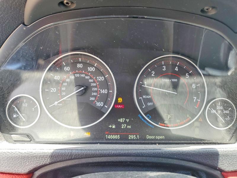 2016 BMW 4er VIN WBA4A9C51GG695212 COPART salvage auction — REAR END, TX - SALVAGE VEHICLE TITLE, sold $3,050 on 2026-07-31 (photo 9)