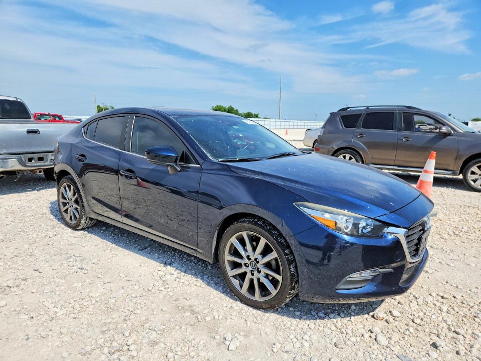 2018 Mazda 3 VIN 3MZBN1V34JM238884 COPART salvage auction — REAR END, Tx - Salvage Vehicle Title, sold $4,350 on 2026-07-09 (photo 4)