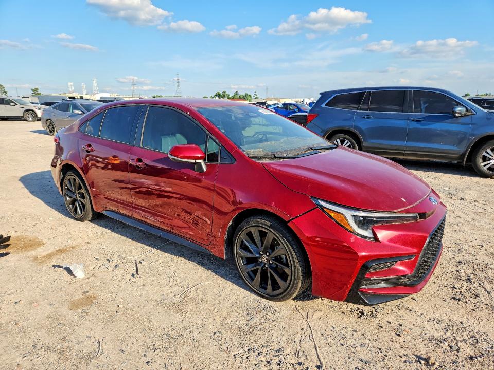 2024 Toyota Corolla VIN JTDBCMFE0RJ020198 COPART salvage auction — REAR END, Fl - Cert Of Title-Slvg Rebld Flood, sold $4,250 on 2026-07-02 (photo 4)