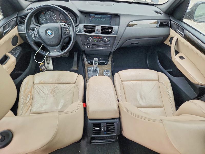 2011 BMW X3 VIN 5UXWX7C53BL732659 COPART salvage auction — FRONT END, Mi - Certificate Of Title, sold $1,300 on 2026-07-09 (photo 8)