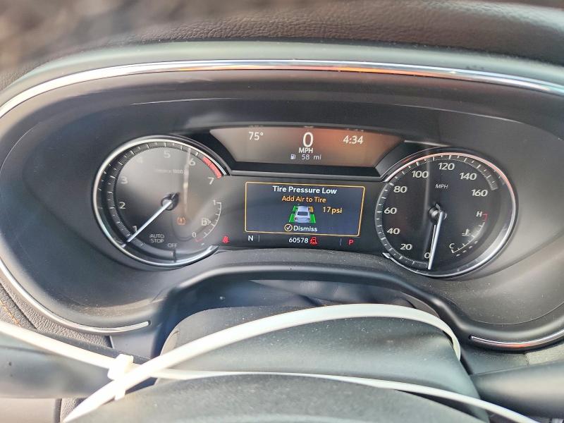 2021 Cadillac Ct5 VIN 1G6DP5RK0M0124888 COPART salvage auction — HAIL, Tx - Certificate Of Title, sold $13,600 on 2026-08-03 (photo 9)