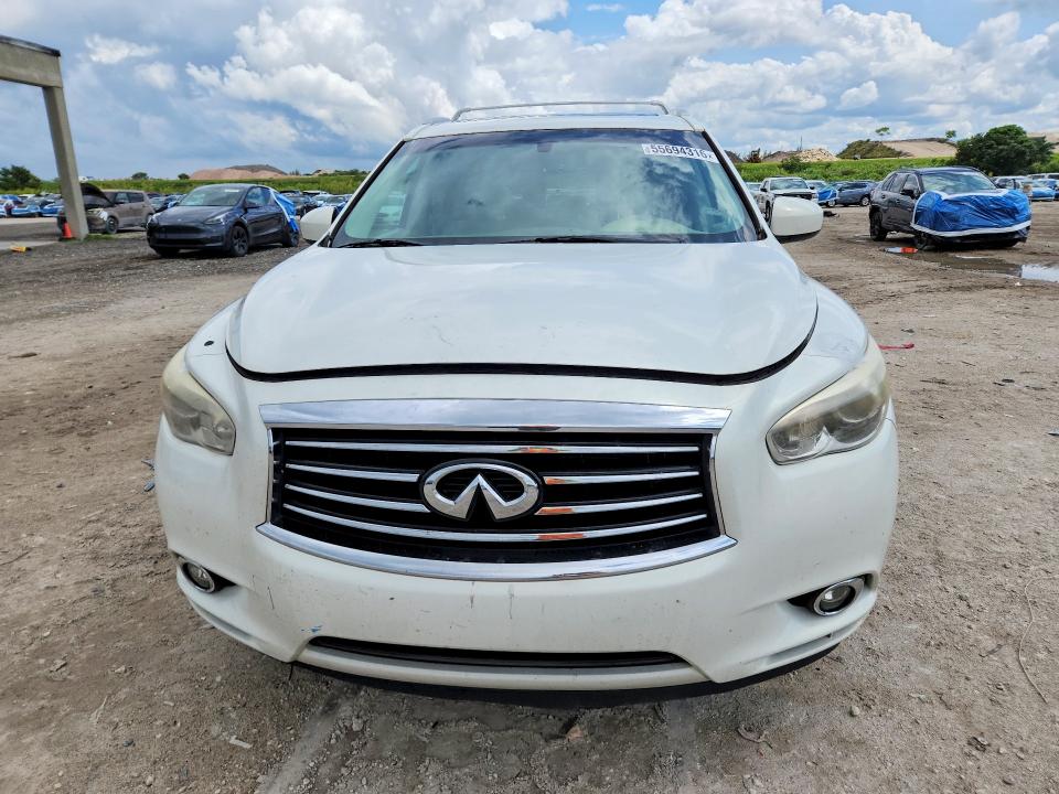 2014 Infiniti VIN 5N1AL0MN5EC507883 COPART salvage auction — SIDE, Fl - Certificate Of Title (P), sold $575 on 2026-07-09 (photo 5)