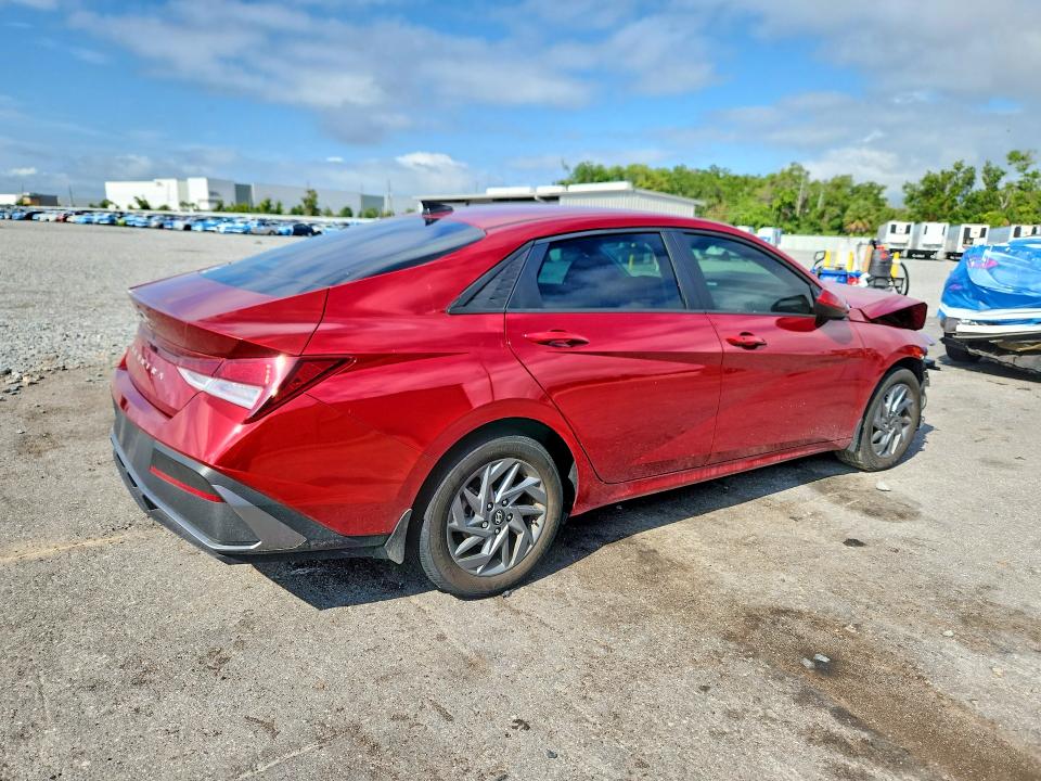 2024 Hyundai Elantra VIN KMHLM4DG1RU799109 COPART salvage auction — FRONT END, Fl - Certificate Of Destruction, sold $2,350 on 2026-07-06 (photo 3)
