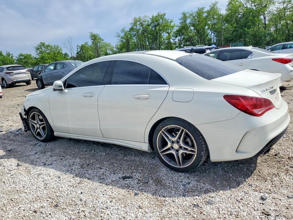 2014 Mercedes-benz Cla-klasse VIN WDDSJ4EB9EN090787 COPART salvage auction — FRONT END, MD - CERT OF SALVAGE > 75% DAMAGE, sold $2,500 on 2026-07-28 (photo 2)
