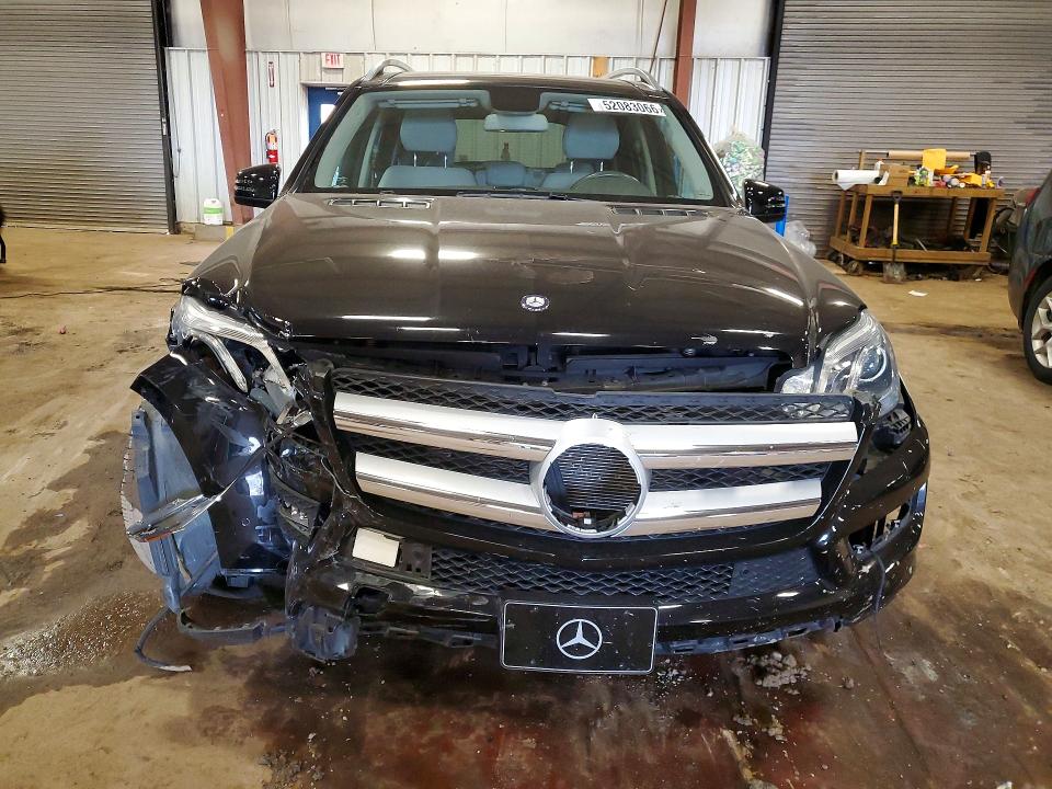 2013 Mercedes-benz Gl-klasse VIN 4JGDF7CE3DA248657 COPART salvage auction — FRONT END, MI - CERTIFICATE OF TITLE, sold $7,700 on 2026-07-31 (photo 5)