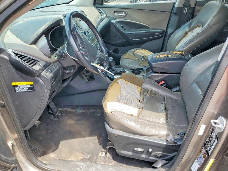 2013 Hyundai Santa fe VIN 5XYZU3LA1DG110136 COPART salvage auction — MECHANICAL, Fl - Certificate Of Title, sold $1,150 on 2026-07-27 (photo 7)