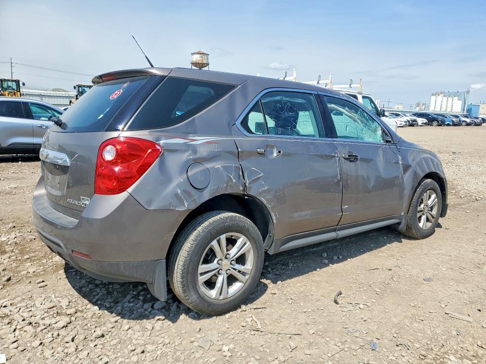 2010 Chevrolet Equinox VIN 2CNALBEW4A6410633 COPART salvage auction — ROLLOVER, Il - Salvage Certificate, sold $1,150 on 2026-07-08 (photo 3)