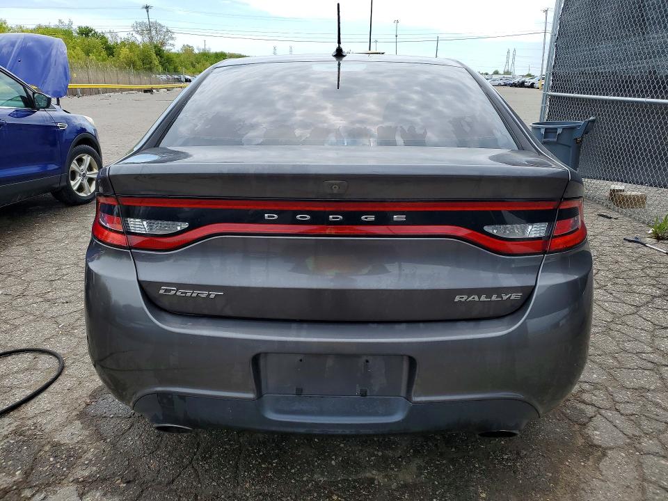 2015 Dodge Dart VIN 1C3CDFBB0FD116565 COPART salvage auction — MINOR DENT/SCRATCHES, Mi - Dealer Only Clean Title (P), sold $725 on 2026-07-02 (photo 6)