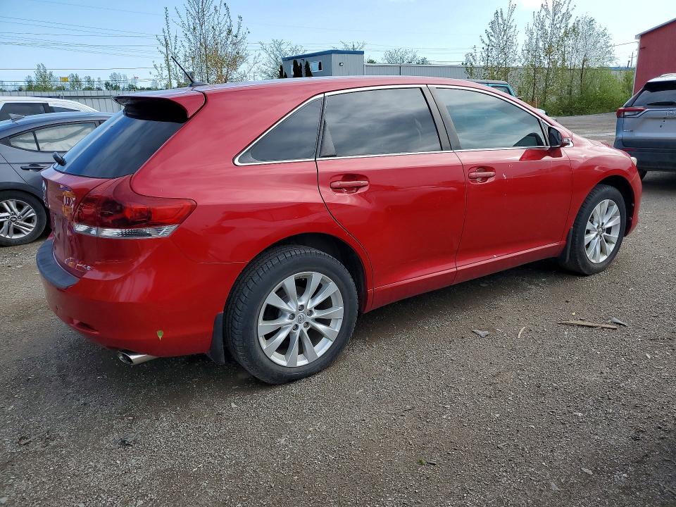 2014 Toyota Venza VIN 4T3ZA3BB2EU087245 COPART salvage auction — VANDALISM, On - Permit No Brand - Unfit, sold $4,850 on 2026-07-03 (photo 3)