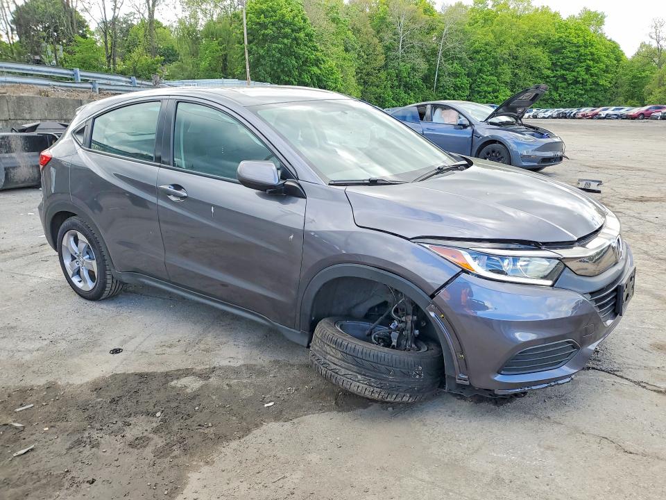 2022 Honda Hr-v VIN 3CZRU6H31NM719463 COPART salvage auction — FRONT END, Ny - Mv-907A Salvage Certificate, sold $3,850 on 2026-07-09 (photo 4)