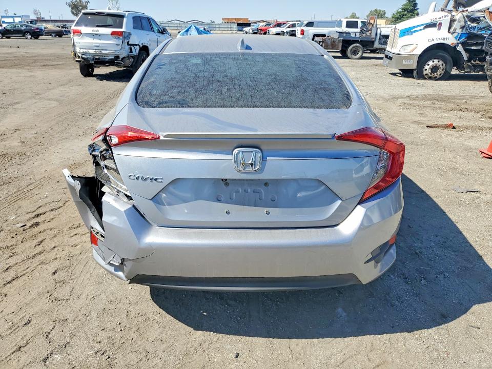 2016 Honda Civic VIN 2HGFC1F73GH650010 COPART salvage auction — REAR END, CA - SALVAGE CERTIFICATE, sold $5,900 on 2026-07-02 (photo 6)