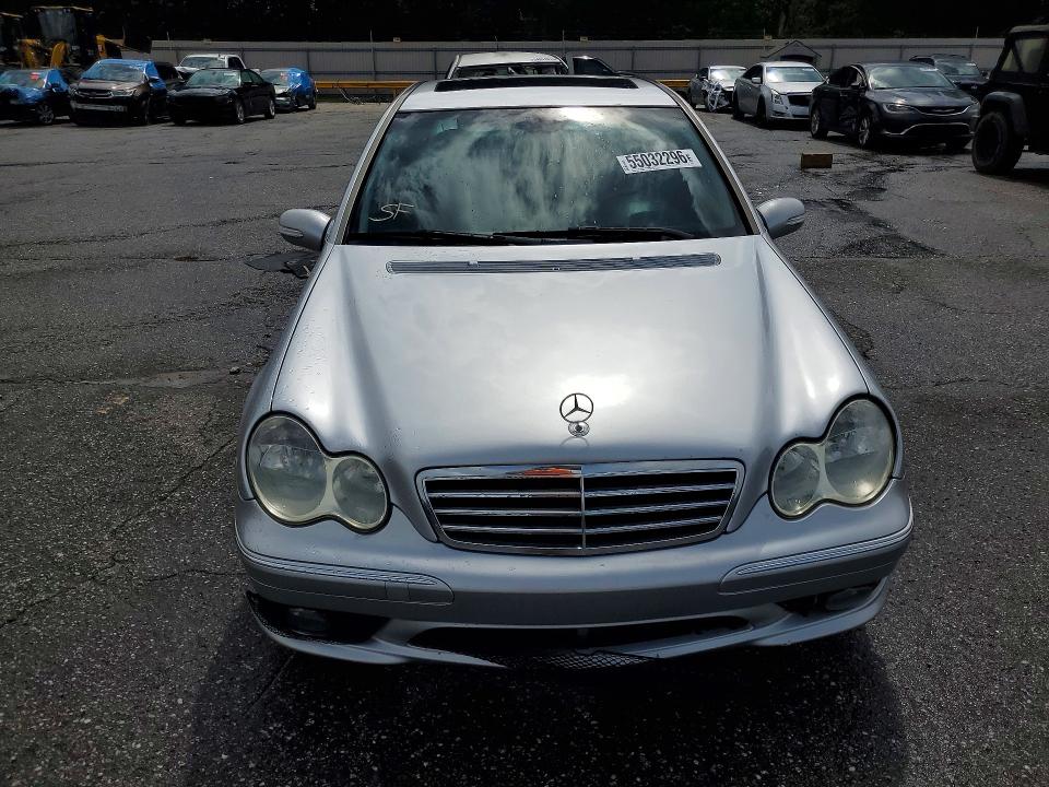 2005 Mercedes-benz C-klasse VIN WDBRF40J85F683140 COPART salvage auction — UNDERCARRIAGE, Al - Cert Of Title-Salvage Title, sold $225 on 2026-07-06 (photo 5)