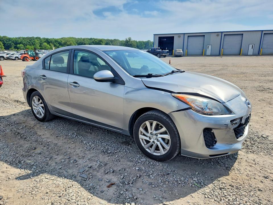 2012 Mazda 3 VIN JM1BL1V75C1574930 COPART salvage auction — FRONT END, Ar - Cert Of Title-Salvage, sold $775 on 2026-07-08 (photo 4)