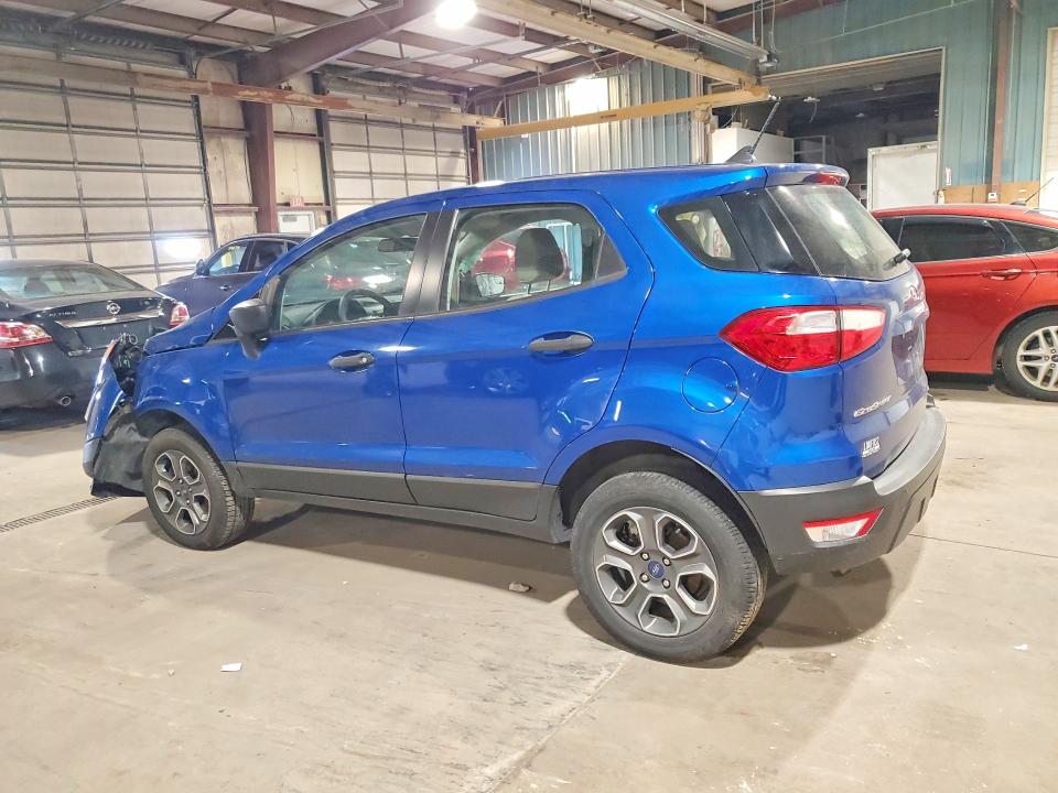 2022 Ford Ecosport VIN MAJ6S3FL3NC468890 COPART salvage auction — FRONT END, Il - Salvage Certificate, sold $150 on 2026-07-22 (photo 2)