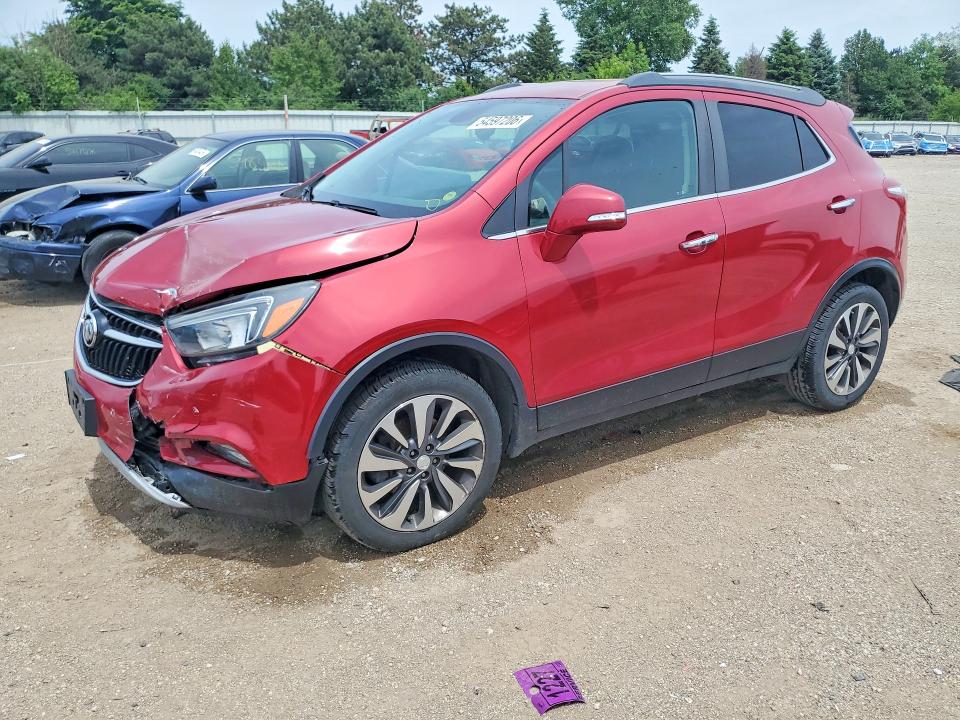 2017 Buick Encore VIN KL4CJBSB2HB085700 COPART salvage auction — FRONT END, Il - Salvage Certificate, sold $1,050 on 2026-07-14 (photo 1)