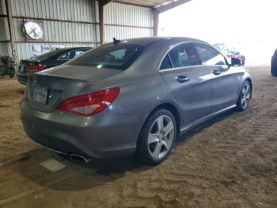 2016 Mercedes-benz Cla-klasse VIN WDDSJ4EB4GN292505 COPART salvage auction — MINOR DENT/SCRATCHES, Tx - Salvage Vehicle Title, sold $1,950 on 2026-07-16 (photo 3)